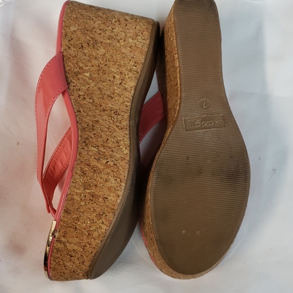 Db Dk Fashion pink platform sandals size 7 - Picture 6 of 8